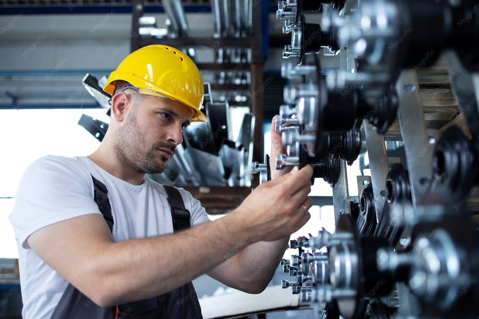 vibration test rig or certified production line